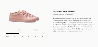 Women's Low Top Leather Sneaker in Pink | Capri Fiore | KOIO